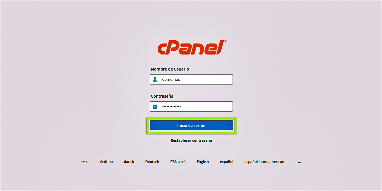 cPanel_login