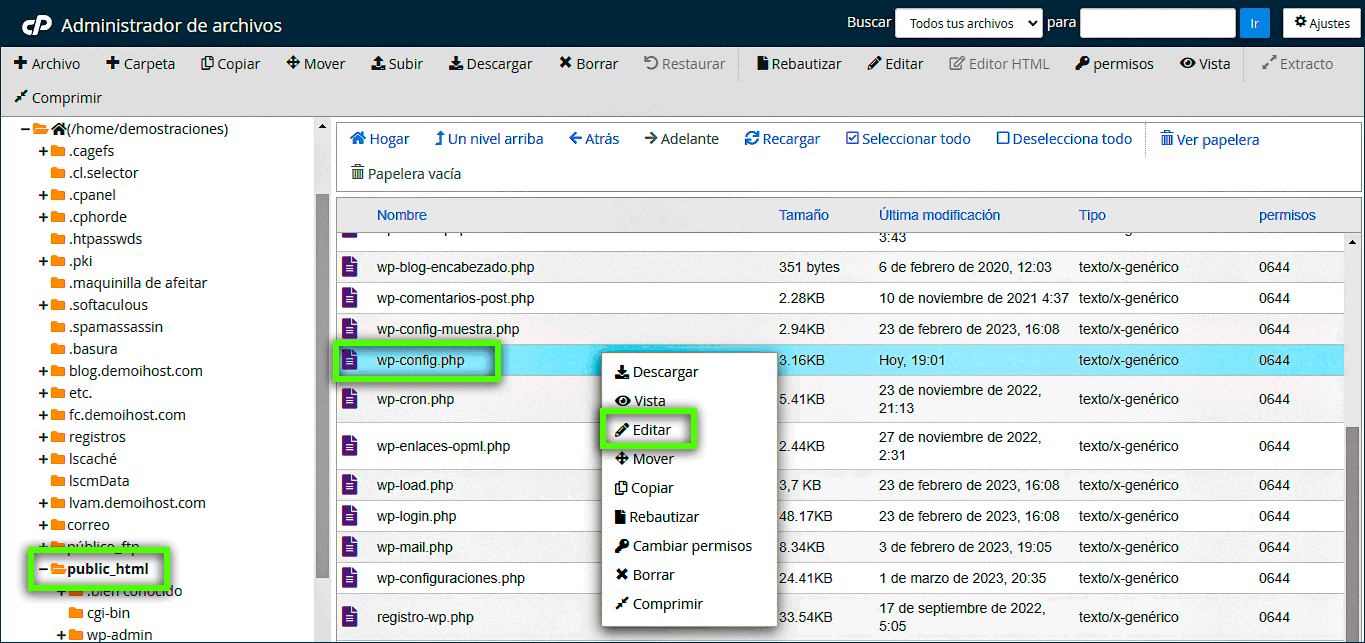 Editar-wp-config-php