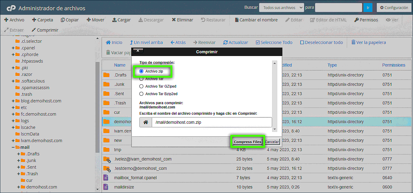 Download-correos-mail